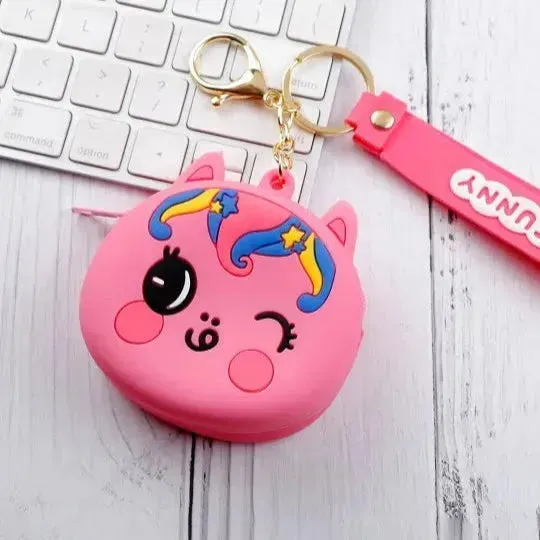 Winking Tease Cat Coin Purse