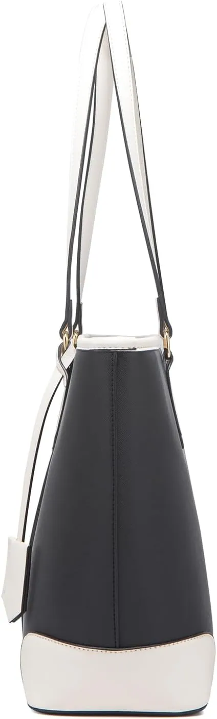Women Fashion Shoulder Handbags Wallet Tote Bag Top Handle Satchel Hobo with Zipper Closure Set