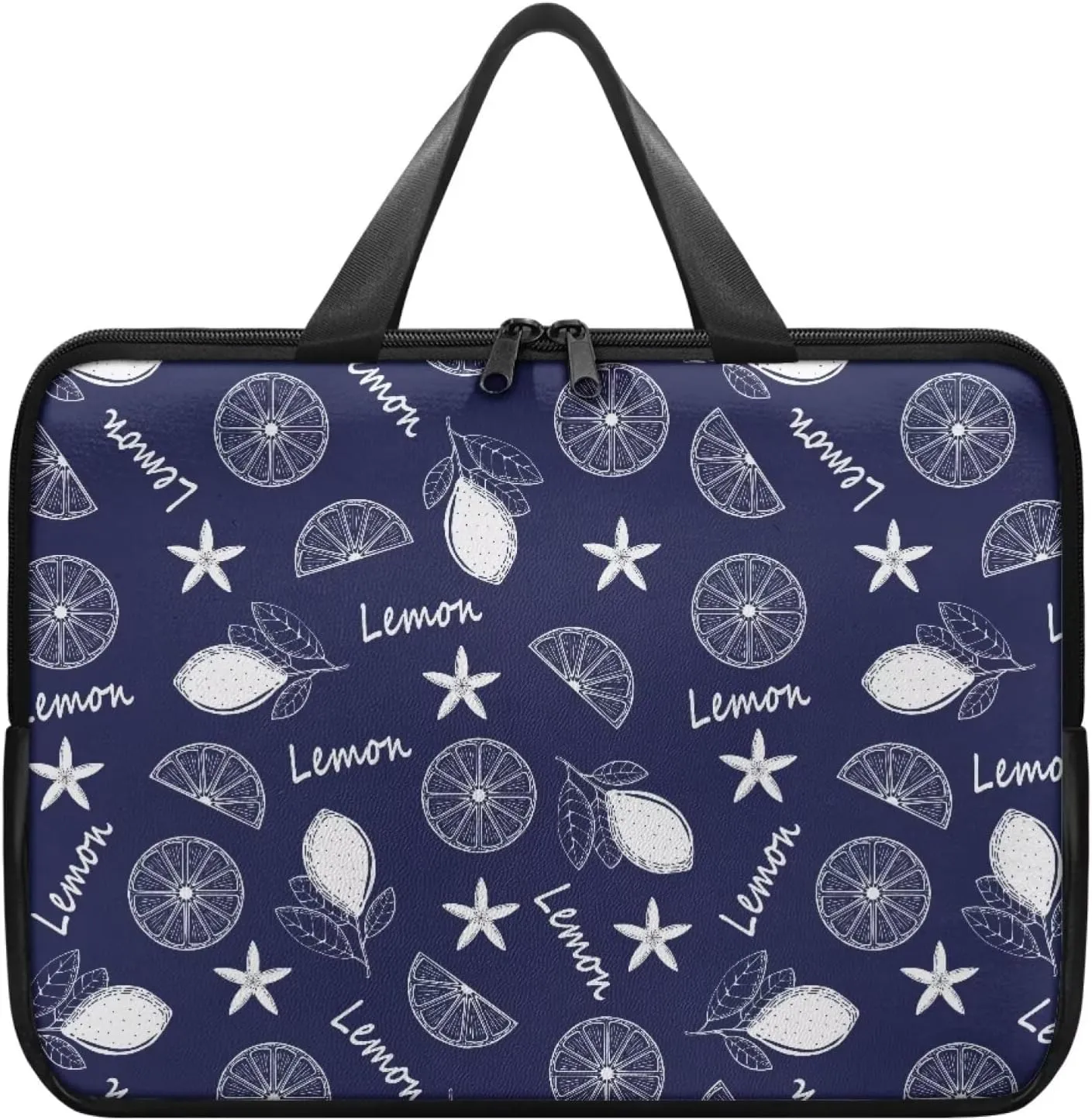 Womens Fashionable Laptop Carrying Case Waterproof Tablet Computer Sleeve Pouch with Handles