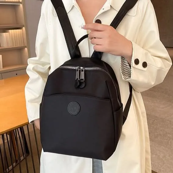 Women's Oxford Cloth Wear-Resistant Backpack - Travel Bag