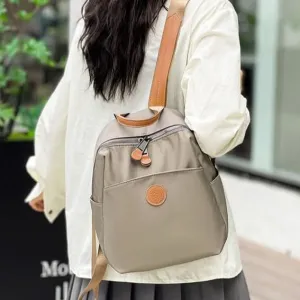 Women's Oxford Cloth Wear-Resistant Backpack - Travel Bag