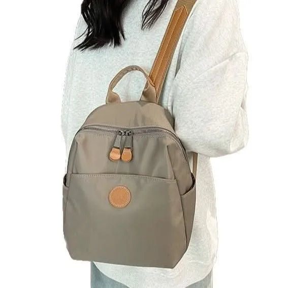 Women's Oxford Cloth Wear-Resistant Backpack - Travel Bag