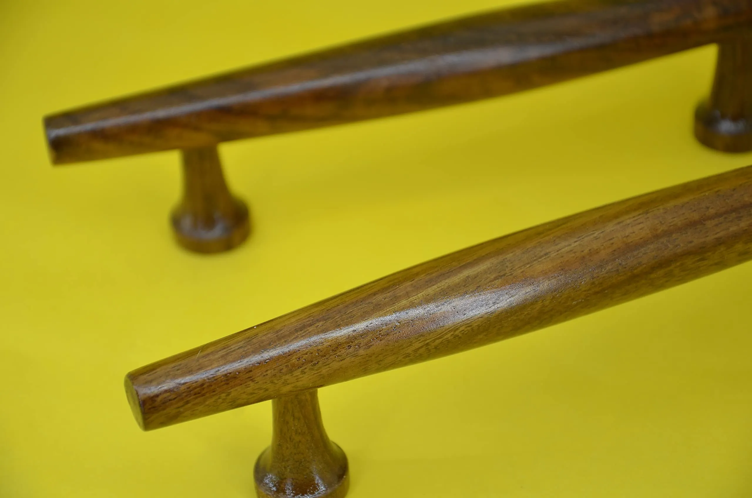 Wooden Handle for Wardrobe,Cabinet,Drawers,Windows,etc 8 inch Furniture Handle[ one pire ]