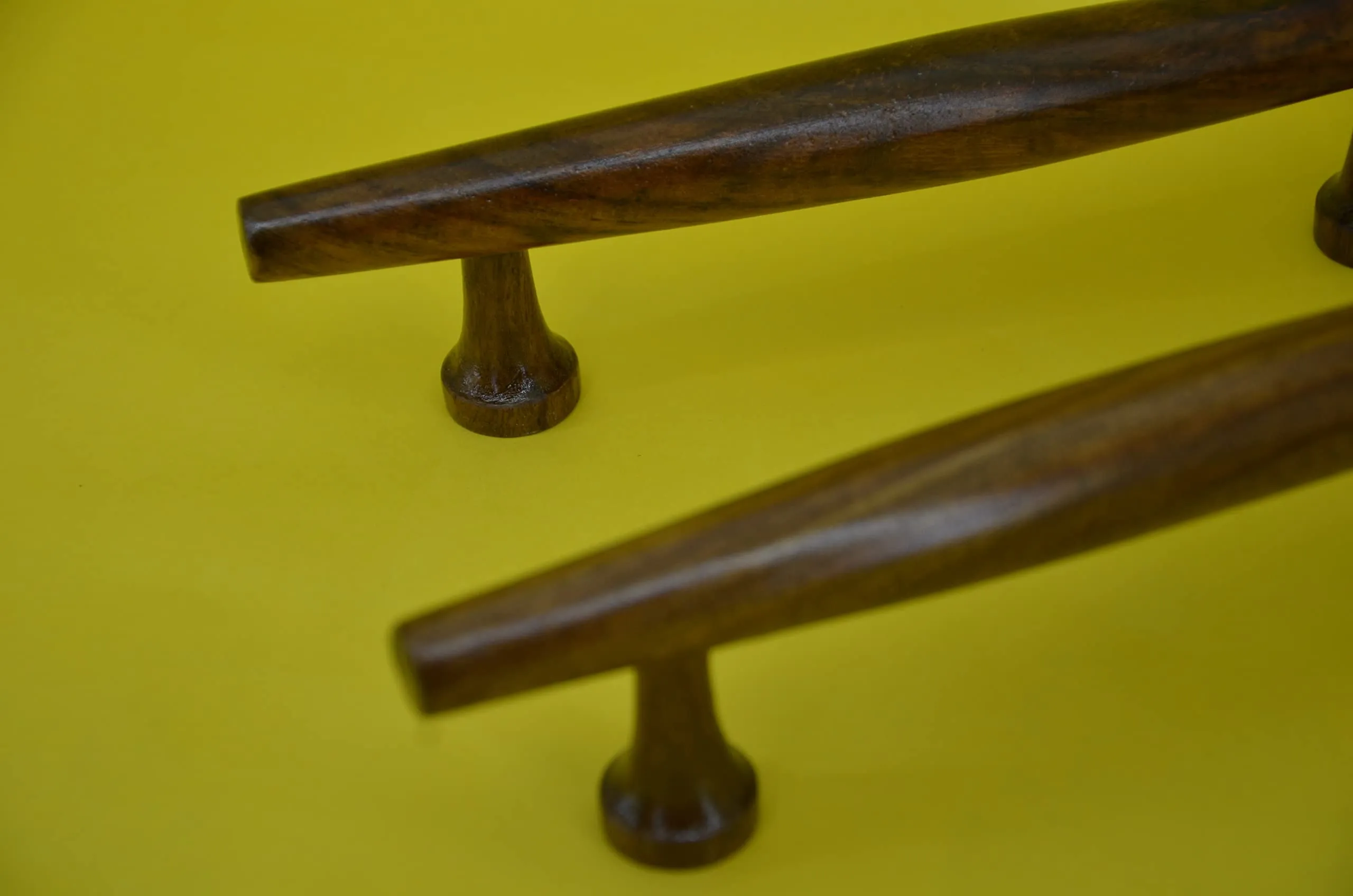 Wooden Handle for Wardrobe,Cabinet,Drawers,Windows,etc 8 inch Furniture Handle[ one pire ]