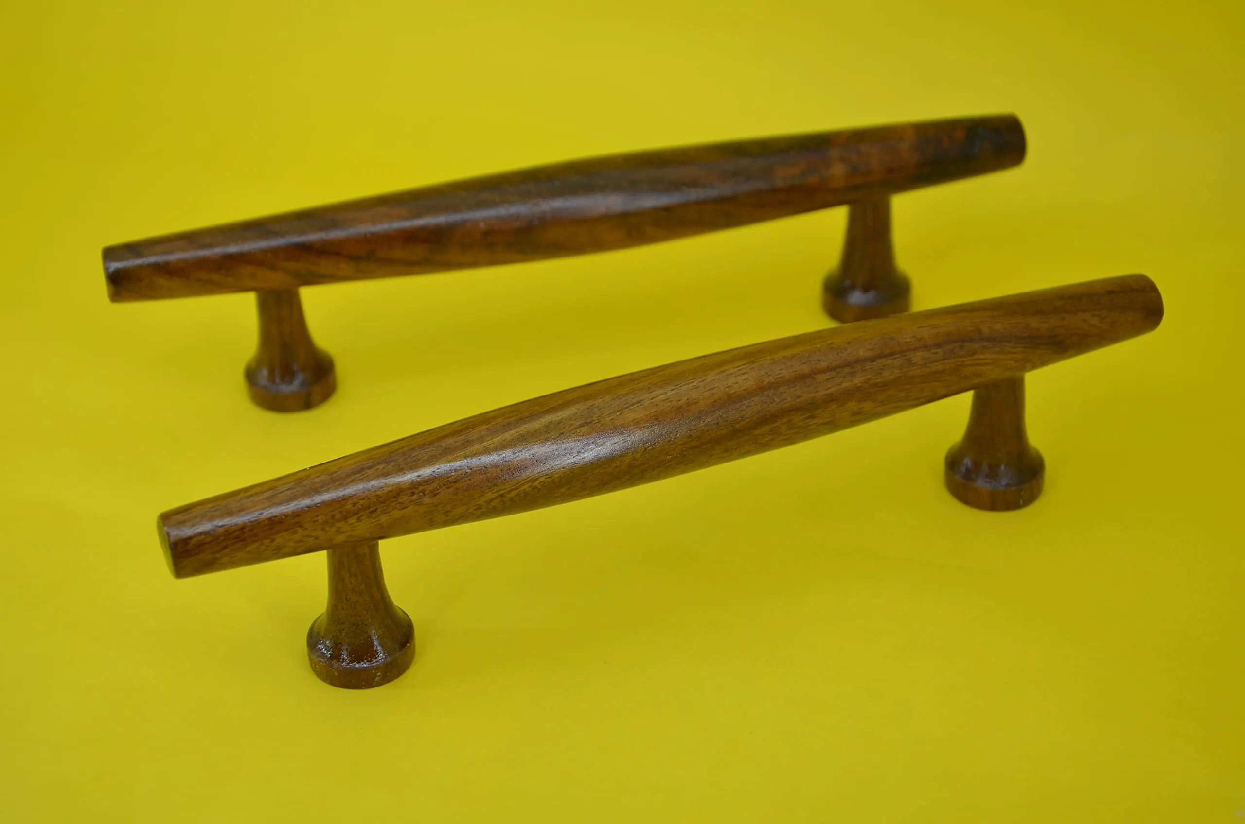 Wooden Handle for Wardrobe,Cabinet,Drawers,Windows,etc 8 inch Furniture Handle[ one pire ]