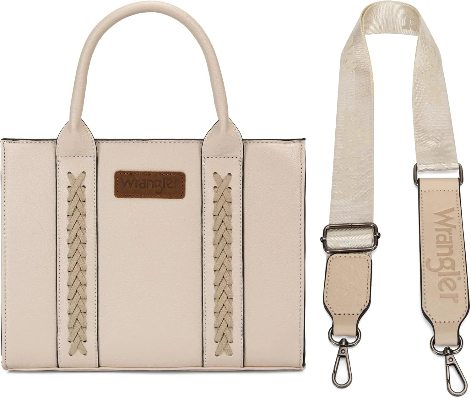 Wrangler Purse for Women Medium Tote Bag Handbags Top-Handle