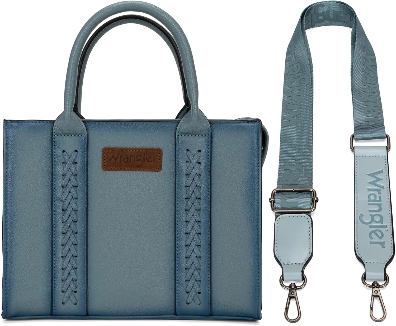 Wrangler Purse for Women Medium Tote Bag Handbags Top-Handle