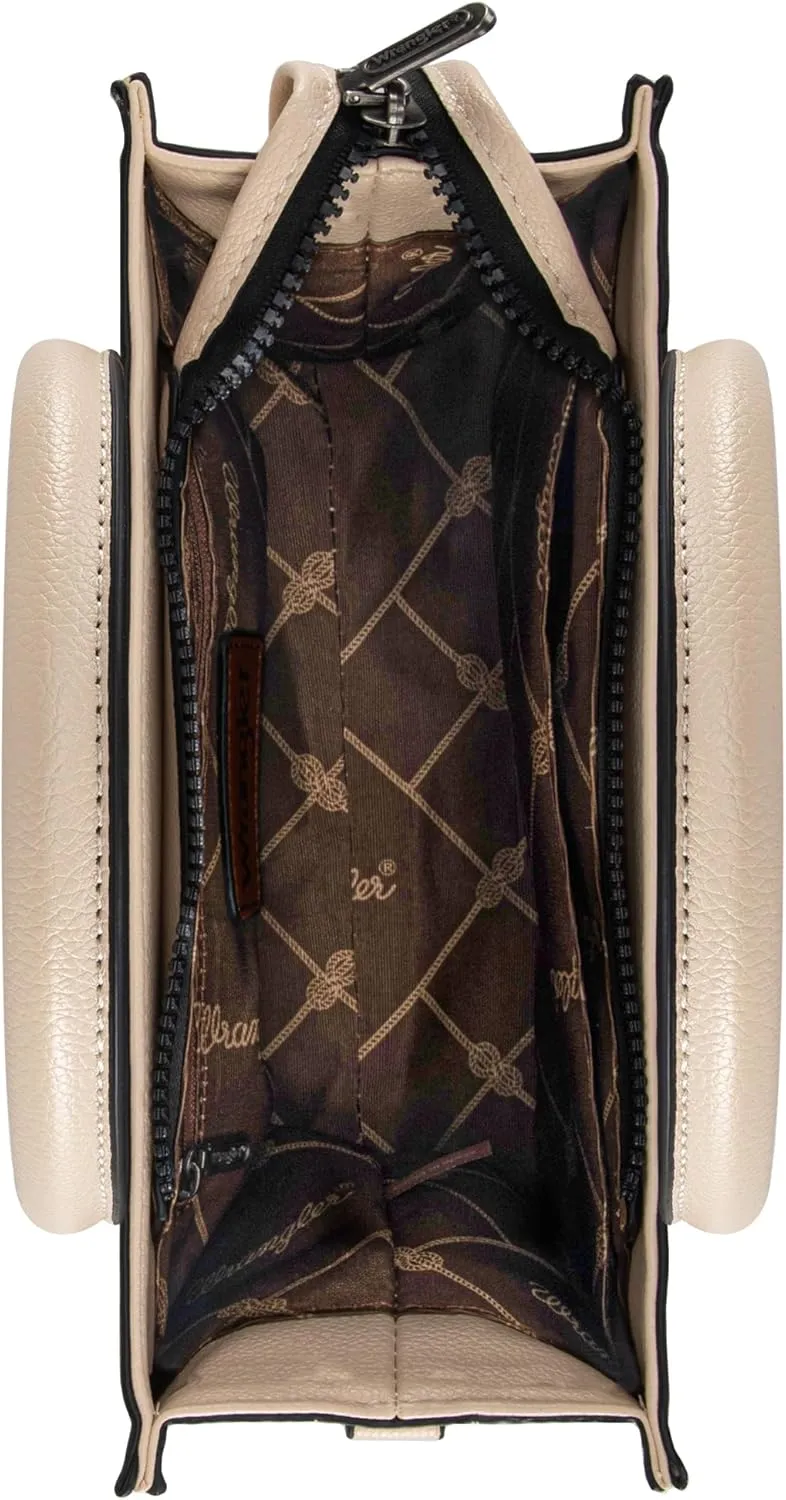 Wrangler Purse for Women Medium Tote Bag Handbags Top-Handle