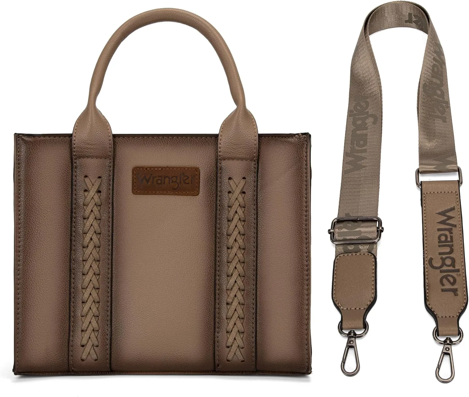 Wrangler Purse for Women Medium Tote Bag Handbags Top-Handle