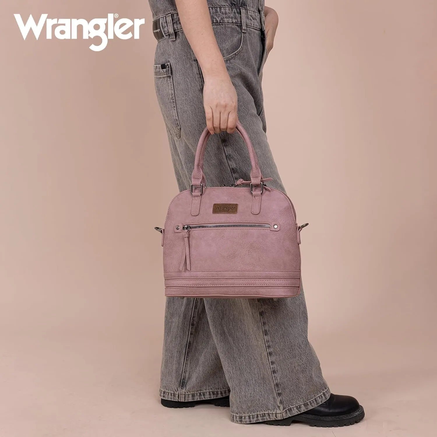 Wrangler Top-Handle Purse for Women Satchel Doctor Handbags