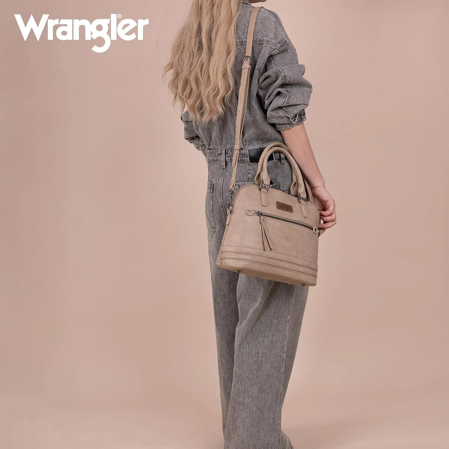 Wrangler Top-Handle Purse for Women Satchel Doctor Handbags