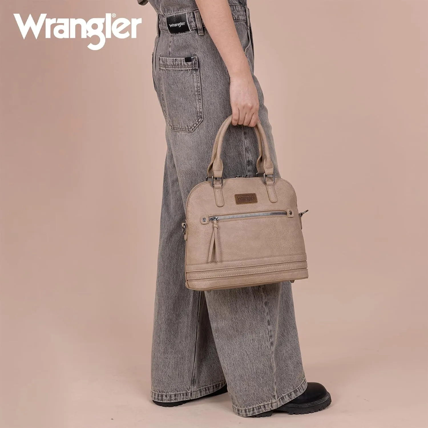 Wrangler Top-Handle Purse for Women Satchel Doctor Handbags