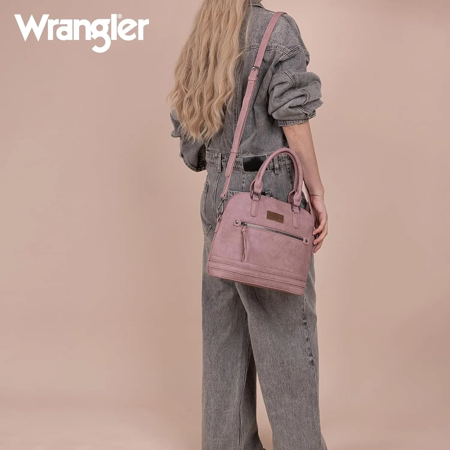 Wrangler Top-Handle Purse for Women Satchel Doctor Handbags