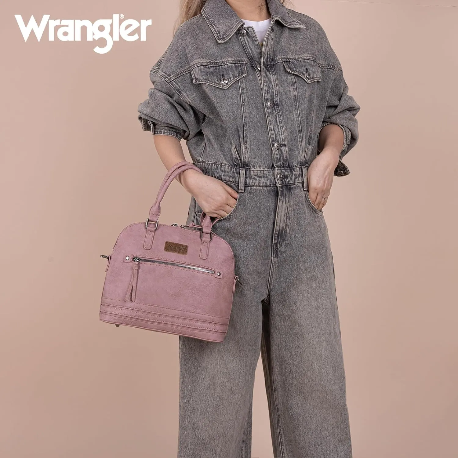 Wrangler Top-Handle Purse for Women Satchel Doctor Handbags