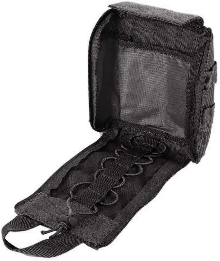 WYNEX First Aid EMT Bags, Tactical IFAK Medical Molle Pouch Military Utility Med Emergency EDC Pouches Outdoor Survival Kit Suit for Tactical Waist Belt Pack 1000 Nylon