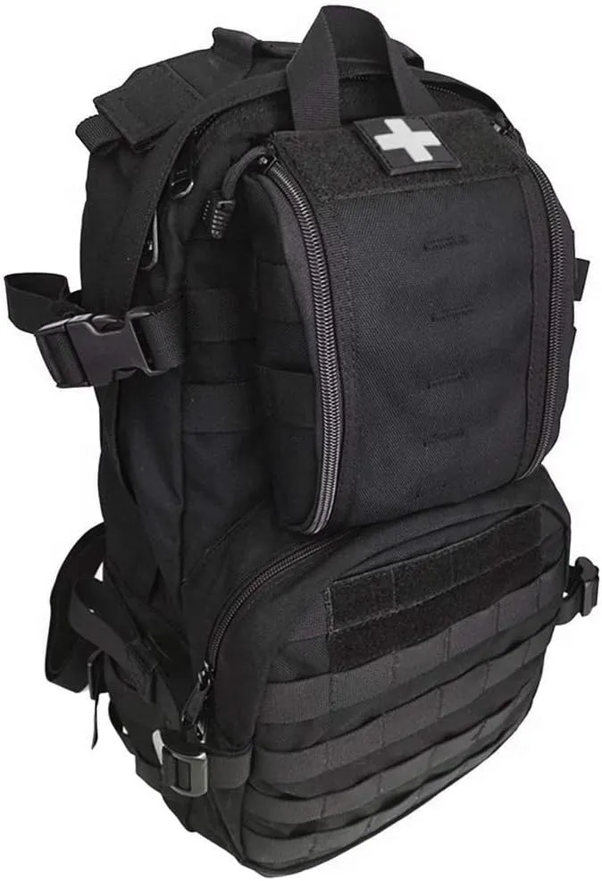 WYNEX First Aid EMT Bags, Tactical IFAK Medical Molle Pouch Military Utility Med Emergency EDC Pouches Outdoor Survival Kit Suit for Tactical Waist Belt Pack 1000 Nylon