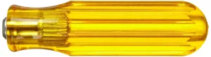 Xcelite 991V Regular Handle for Series 99 Interchangeable Blades, 4" Diameter, 13/16" Length, Amber Handle