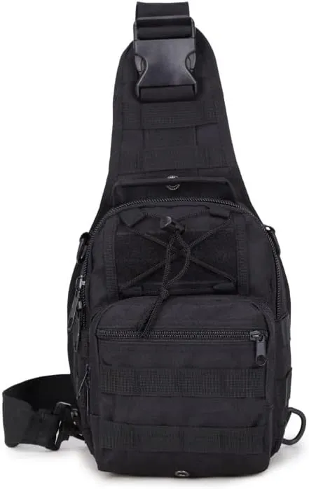YABOO Tactical Molle Combat Camouflage Chest Bag Outdoor Sports Hiking Shoulder Sling Bag Pouch