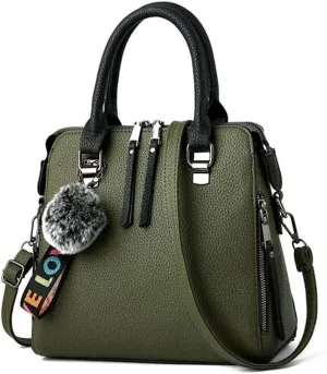 YAQUNICER Small Top-Handle Handbags Hobo Clutch Satchel for Women Purse Faux Leather Shoulder Crossbody Bag