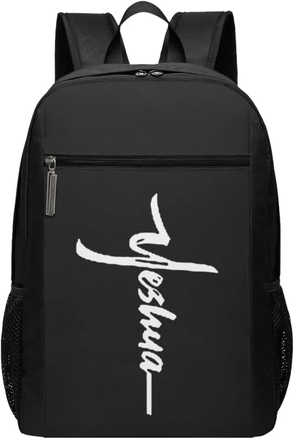 Yeshua Jesus Christian Travel Laptop Backpack, Business Anti Theft Slim Sturdy Laptops Backpacks, College Computer Bag Gift for Men & Women Fits 17 Inch Notebook,Black