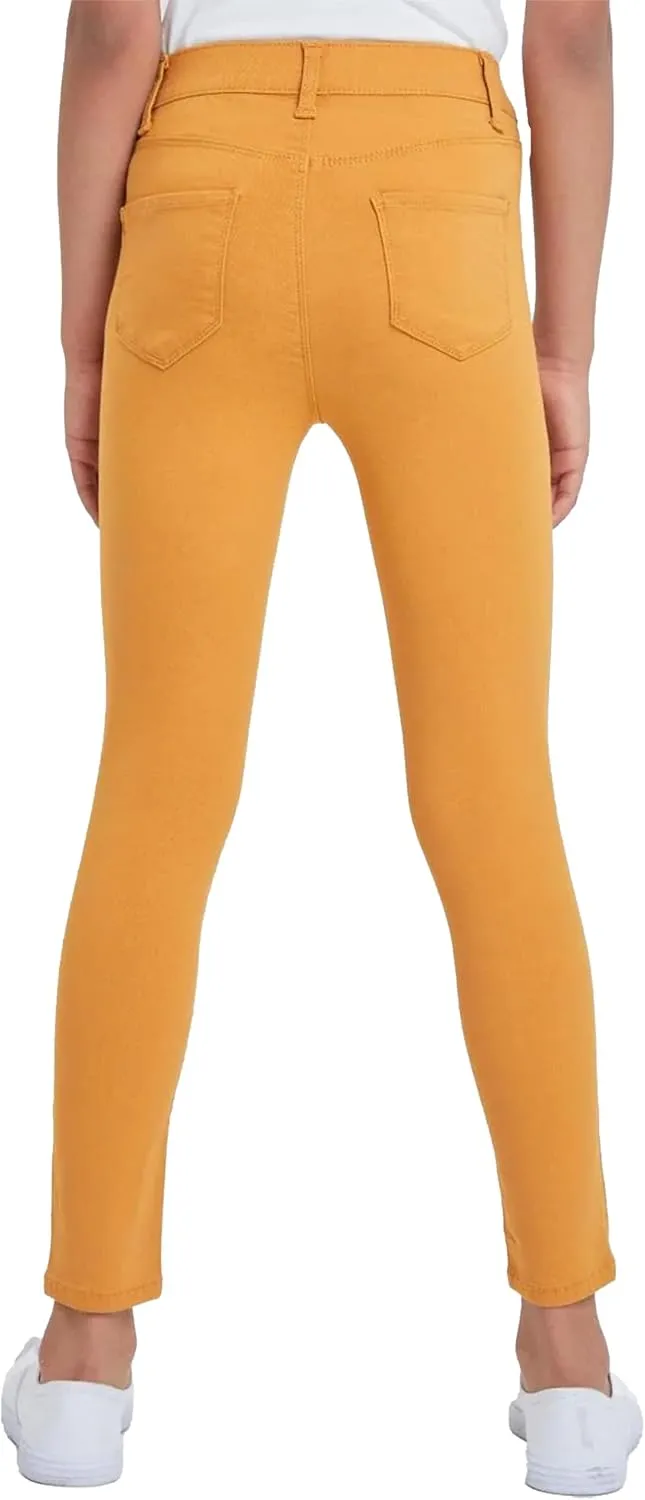 YMI Jeans Girls' Stretch Skinny School Color Pants