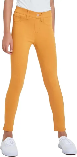 YMI Jeans Girls' Stretch Skinny School Color Pants