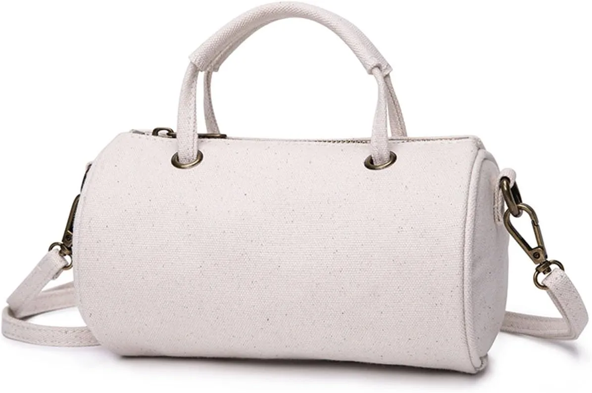 YONBEN® Women Tote Bag Handbag Cross Body Bag Cylindrical with Comfortable Handles Lightweight Stylish