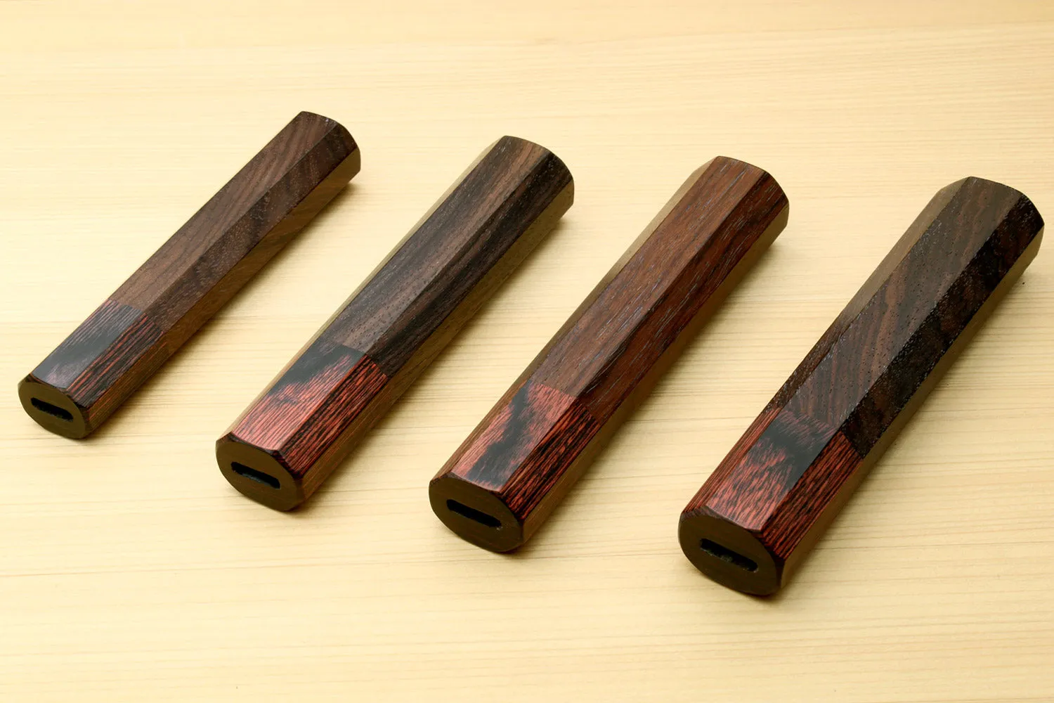 Yoshihiro Rosewood Handle with Mahogany Bolster for Kiritsuke Chef Knife