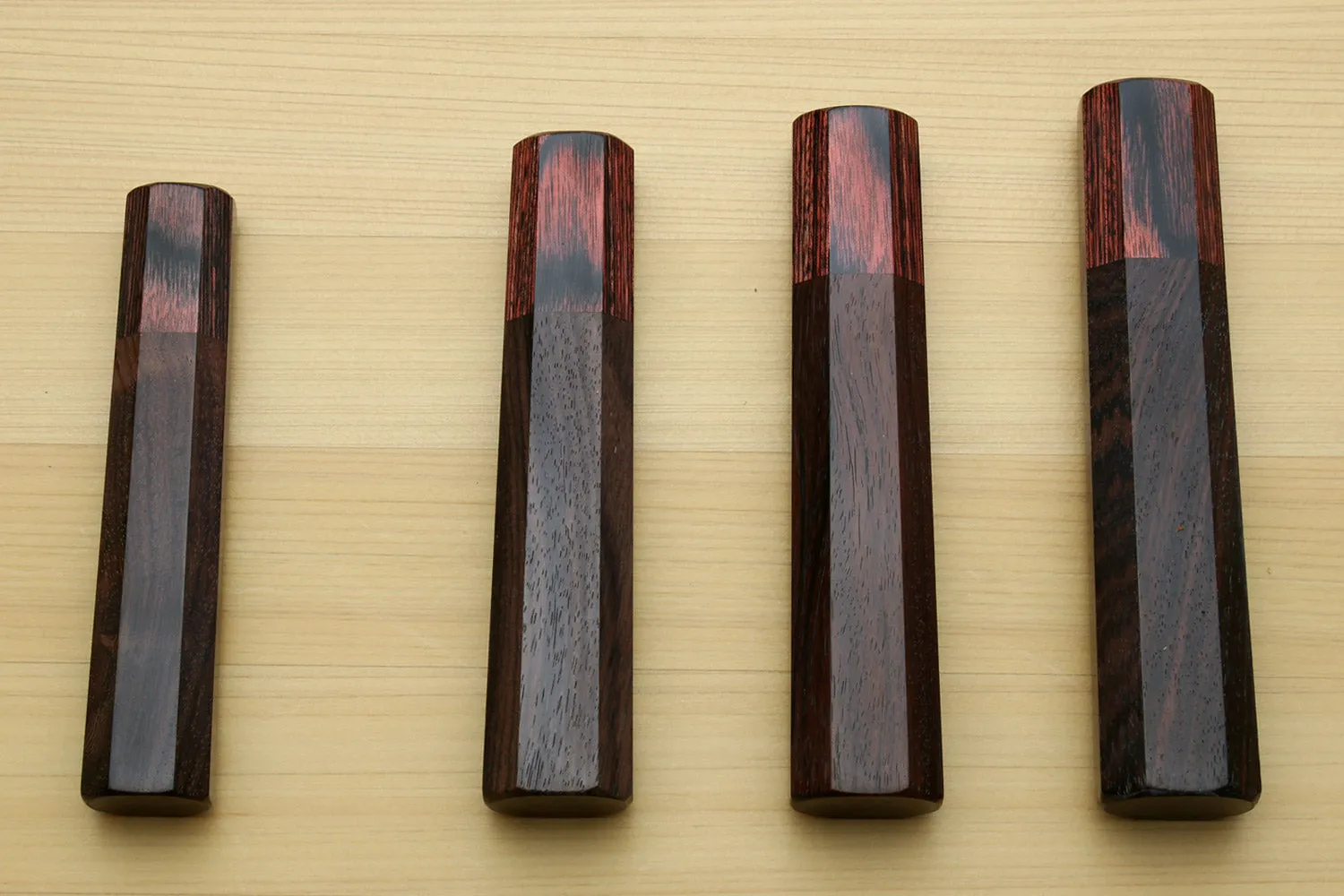 Yoshihiro Rosewood Handle with Mahogany Bolster for Kiritsuke Chef Knife