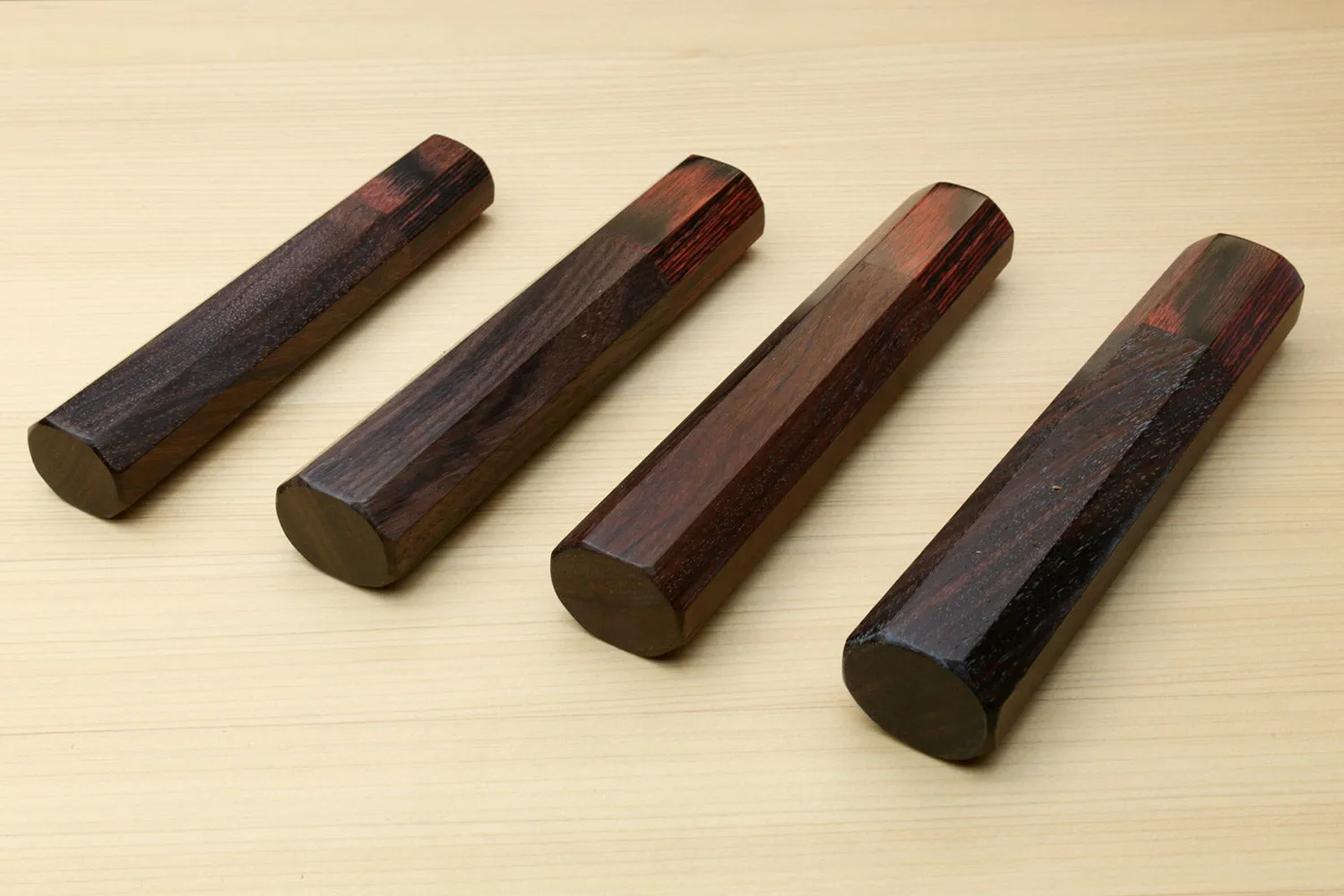 Yoshihiro Rosewood Handle with Mahogany Bolster for Kiritsuke Chef Knife