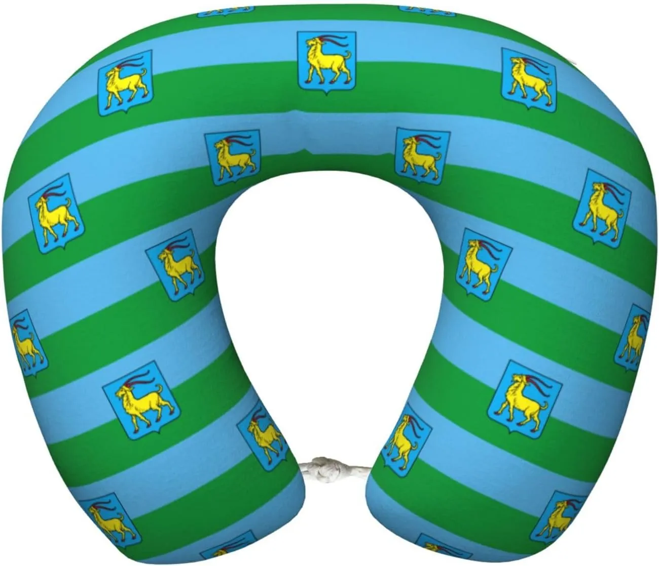 Zastava Istarske županije Neck Pillow Memory Foam U-Shaped Travel Neck Pillow for Airplanes Car Home